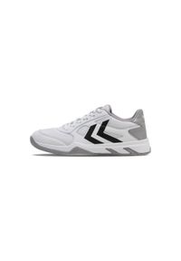 Buty do chodzenia męskie Hummel Teiwaz Iv. Zapięcie: sznurówki. Kolor: biały, wielokolorowy, szary. Materiał: materiał, syntetyk, tkanina. Szerokość cholewki: normalna. Sport: turystyka piesza