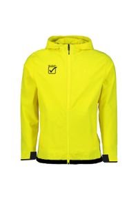Kurtka wodoodporna z kapturem Givova. Typ kołnierza: kaptur. Kolor: żółty #1
