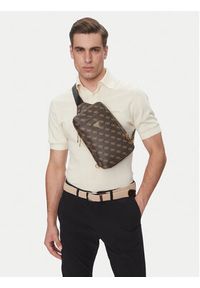 Guess Saszetka MIlano HMMILO P5226 Brązowy. Kolor: brązowy. Materiał: skóra