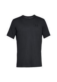 Under Armour - T-shirt Męski Logo Sportstyle. Kolor: czarny. Sport: turystyka piesza