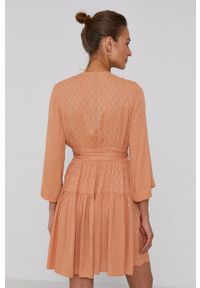Y.A.S - Sukienka. Kolor: pomarańczowy. Materiał: tkanina. Typ sukienki: rozkloszowane #5