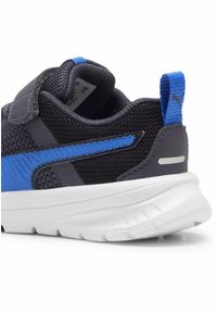 Puma - Sneakersy dla małych dzieci z alternatywnym zapięciem Evolve Run Mesh PUMA. Kolor: wielokolorowy, niebieski, czarny, szary. Materiał: mesh. Sport: bieganie