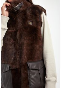 Aeronautica Militare - Kamizelka damska futrzana AERONAUTICA MILITARE. Materiał: futro #4