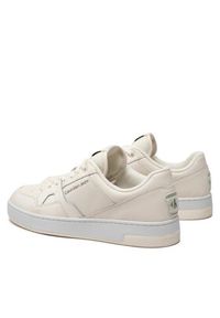 Calvin Klein Jeans Sneakersy Basket Cupsole Lacup Low YM0YM00497 Beżowy. Kolor: beżowy. Materiał: skóra #6