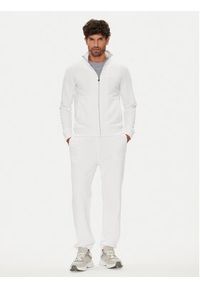 K-Way Bluza Finn K31366W Biały Regular Fit. Kolor: biały. Materiał: bawełna #3