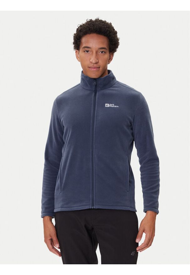Jack Wolfskin Polar Taunus Fz 1711451 Granatowy Regular Fit. Kolor: niebieski. Materiał: syntetyk