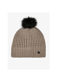 Czapka zimowa damska Helly Hansen Snowfall Beanie - mellow grey/cream. Kolor: beżowy. Sezon: zima