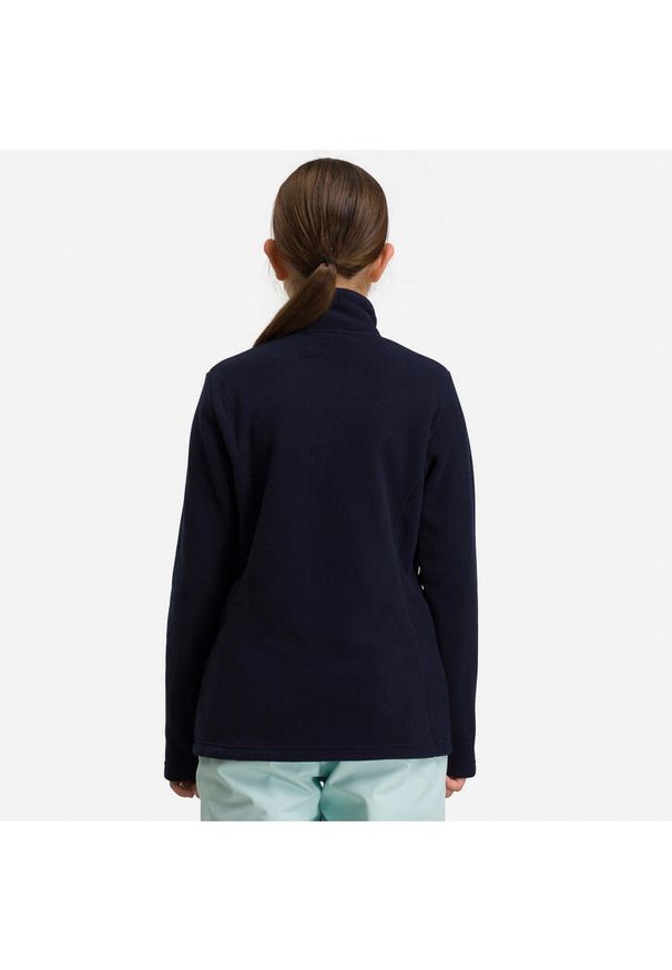 Polar narciarski dla dzieci Rossignol Girl 1/2 Zip Fleece granatowy. Kolor: niebieski. Materiał: polar. Sport: narciarstwo