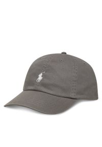 Polo Ralph Lauren Czapka z daszkiem 211912843017 Szary. Kolor: szary. Materiał: materiał, bawełna