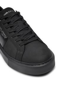Karl Lagerfeld - KARL LAGERFELD Sneakersy KL52218 Czarny. Kolor: czarny. Materiał: nubuk, skóra #3