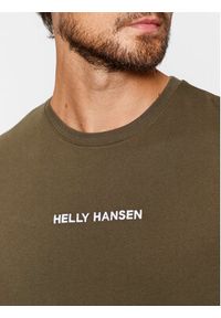 Helly Hansen T-Shirt Core Graphic 53936 Zielony Regular Fit. Kolor: zielony. Materiał: bawełna #5