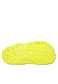 Crocs Klapki Classic Neon Hl Clog 209683 Żółty. Kolor: żółty