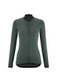 MAVIC - Damski jersey z długim rękawem Mavic Aksium. Kolor: zielony. Materiał: jersey. Długość rękawa: długi rękaw. Długość: długie. Sport: kolarstwo #1