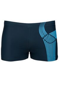 AQUA-SPORT - Bokserki pływackie męskie aqua-sport cosmo iii. Kolor: niebieski. Materiał: lycra, poliester