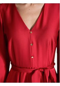 Swing Sukienka koktajlowa 5AI13900 Czerwony Regular Fit. Kolor: czerwony. Materiał: syntetyk. Styl: wizytowy #6
