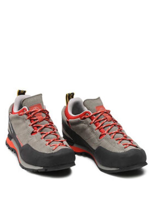 LA SPORTIVA - La Sportiva Trekkingi Boulder X 838909313 Szary. Kolor: szary. Materiał: zamsz, skóra. Sport: turystyka piesza