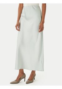Calvin Klein Spódnica maxi LV044F621G Zielony Regular Fit. Kolor: zielony. Materiał: syntetyk #1