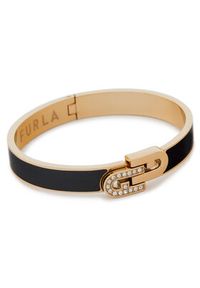 Furla Bransoletka Arch Double WJ00087-N79000-H7200-1-007-20-CN-L Czarny. Materiał: metalowe. Kolor: czarny