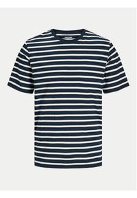 Jack & Jones - Jack&Jones T-Shirt Organic Basic 12156101 Granatowy Slim Fit. Kolor: niebieski. Materiał: bawełna
