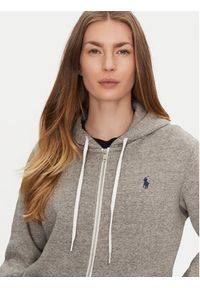 Polo Ralph Lauren Bluza 211943008004 Szary Regular Fit. Typ kołnierza: polo. Kolor: szary. Materiał: bawełna