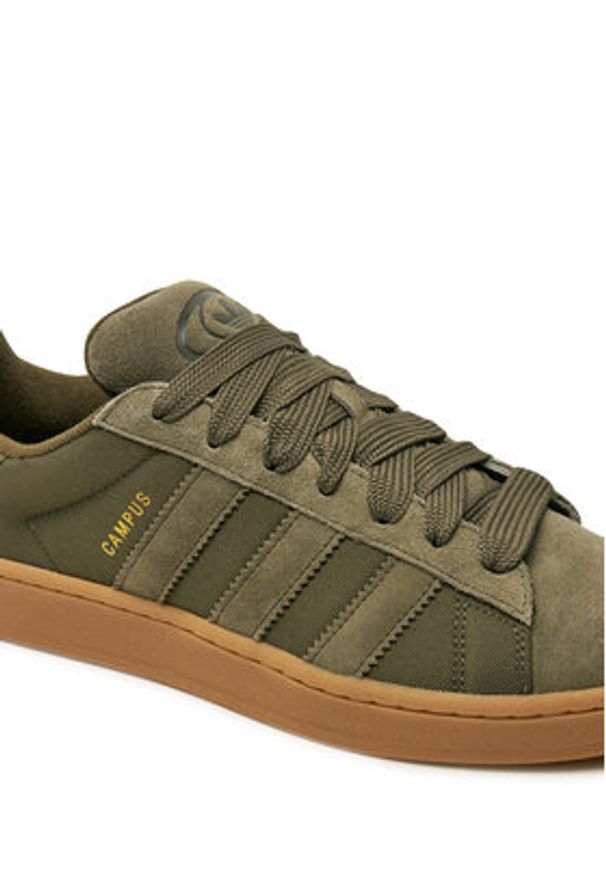 Adidas - adidas Sneakersy Campus 00s JH7606 Zielony. Kolor: zielony. Materiał: zamsz, skóra. Model: Adidas Campus