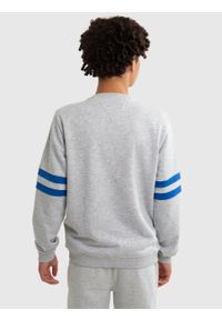 Big-Star - Bluza chłopięca z kontrastową aplikacją szara Letter 901/ Letterp 901. Kolor: szary. Materiał: bawełna. Wzór: aplikacja. Styl: sportowy #3