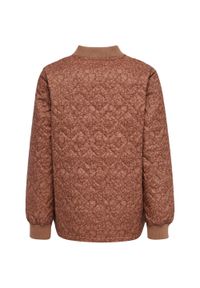 Dres dziecięcy Hummel Sobi Thermoset. Kolor: brązowy. Materiał: dresówka