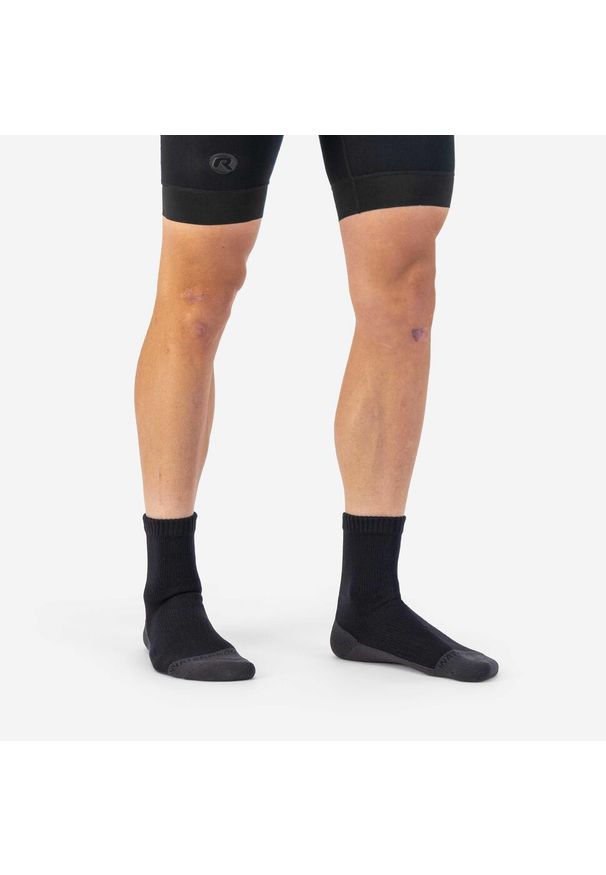ROGELLI - Zimowe skarpetki unisex Rogelli Merino Deep Winter Waterproof nieprzemakalne. Kolor: czarny, szary, wielokolorowy