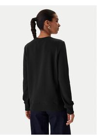 Versace Jeans Couture Bluza 80HAIE02 CF00E Czarny Regular Fit. Typ kołnierza: kołnierzyk włoski. Kolor: czarny. Materiał: bawełna #2