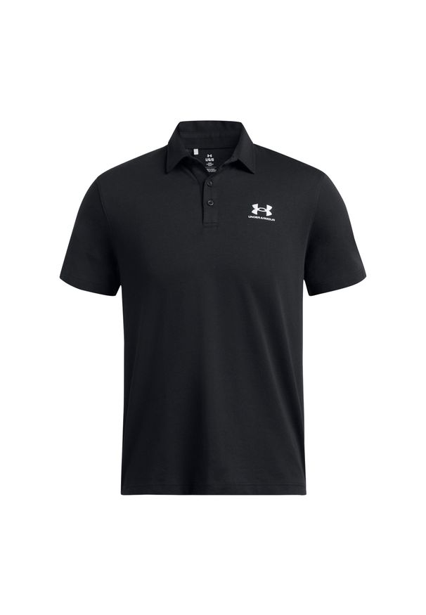 Polo Under Armour Icon. Typ kołnierza: polo. Kolor: wielokolorowy, biały, czarny. Styl: elegancki, sportowy