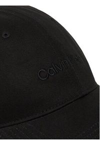 Calvin Klein Czapka z daszkiem Logo Embroidery LV04D5003G Czarny. Kolor: czarny. Materiał: bawełna, materiał