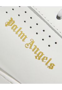 PALM ANGELS - Białe sneakersy z logo. Kolor: biały. Wzór: aplikacja. Obcas: na płaskiej podeszwie #4