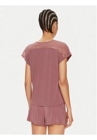 Calvin Klein Underwear Koszulka piżamowa 000QS7157E Różowy Relaxed Fit. Kolor: różowy