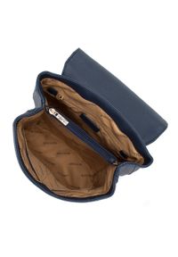 Wittchen - Damski plecak z ekoskóry dwukomorowy granatowy. Kolor: niebieski. Materiał: skóra ekologiczna. Styl: elegancki #3