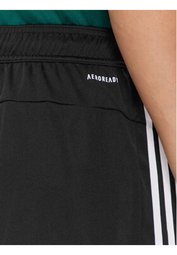Adidas - adidas Szorty sportowe Train Essentials Piqué 3-Stripes Training Shorts IB8111 Czarny Regular Fit. Kolor: czarny. Materiał: syntetyk. Styl: sportowy