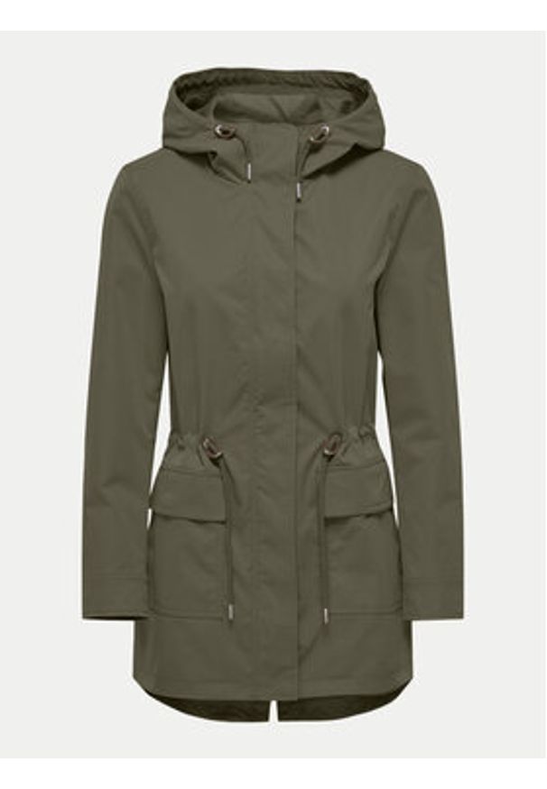 only - ONLY Parka Louise 15312869 Zielony Regular Fit. Kolor: zielony. Materiał: syntetyk