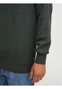 Casual Friday Sweter 20504503 Zielony Regular Fit. Okazja: na co dzień. Kolor: zielony. Materiał: bawełna. Styl: casual #4