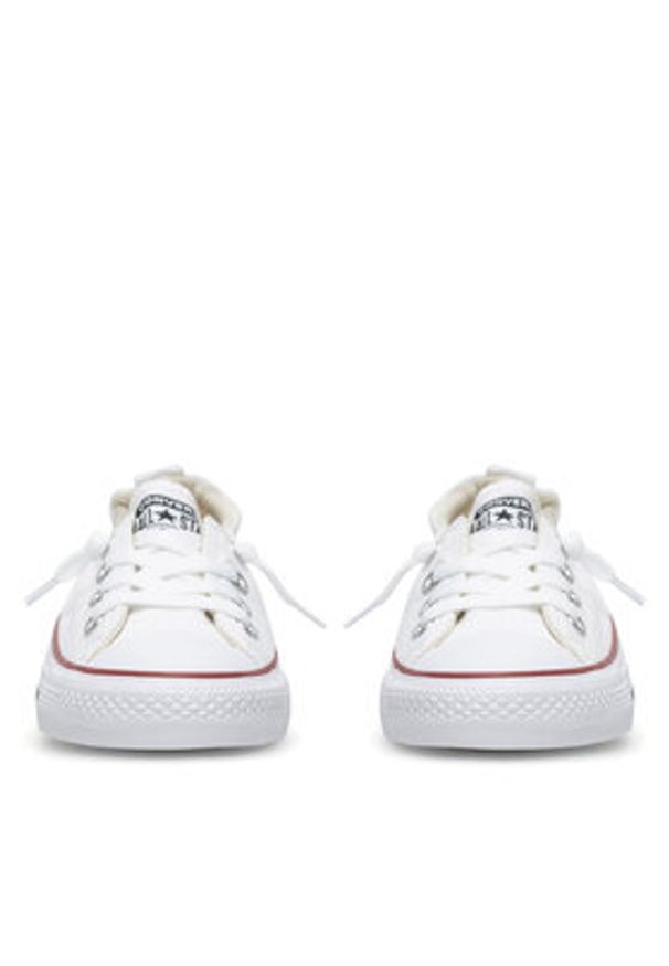 Converse Trampki Chuck Taylor All Star Shoreline Slip 537084C Biały. Kolor: biały. Materiał: materiał