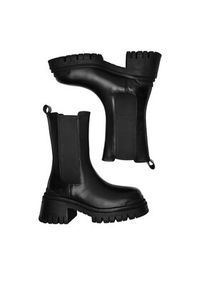Badura Botki IRINA-01W4-001 Czarny. Kolor: czarny. Materiał: skóra #5