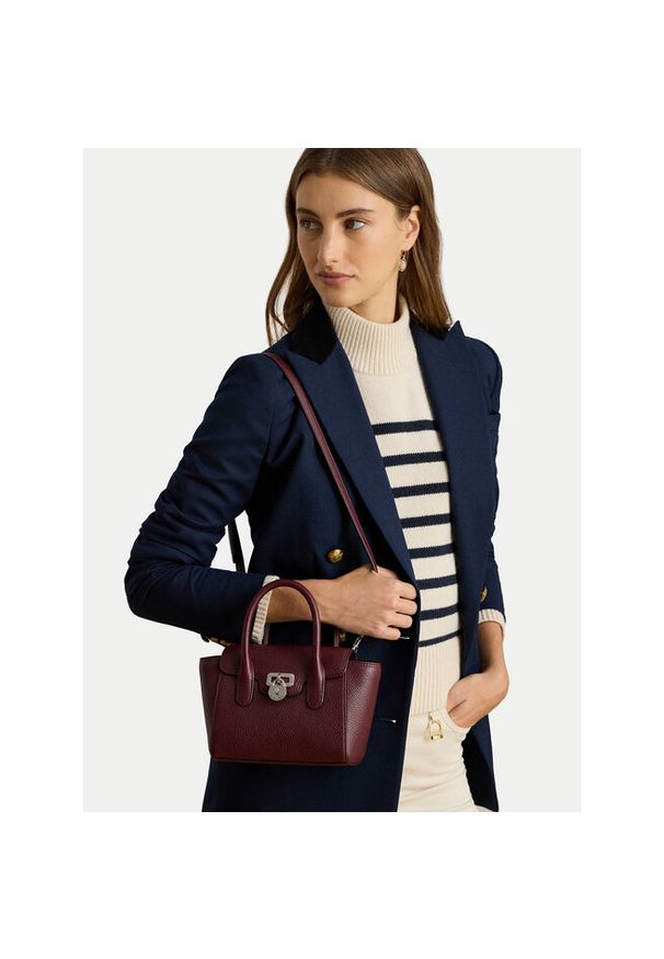 Lauren Ralph Lauren - Torebka LAUREN RALPH LAUREN. Kolor: czerwony