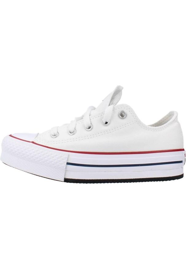 Obuwie Sportowe Dziecięce Converse Chuck Taylor All Star Lift Platform. Kolor: biały. Styl: sportowy