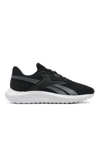 Buty do biegania męskie Reebok Energen Lux. Zapięcie: sznurówki. Kolor: czarny, szary, wielokolorowy. Materiał: guma, syntetyk, tkanina, materiał. Szerokość cholewki: normalna. Sport: bieganie