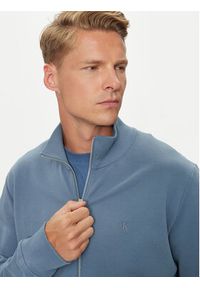 Calvin Klein Jeans Bluza Textured J30J326620 Niebieski Regular Fit. Kolor: niebieski. Materiał: syntetyk #3