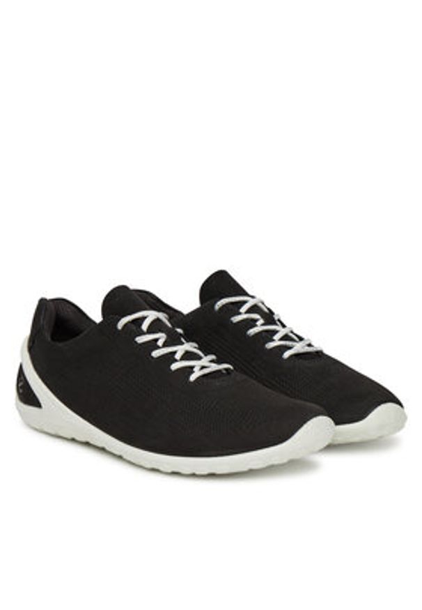 ecco - ECCO Sneakersy Biom Lite 80240302001 Czarny. Kolor: czarny. Materiał: skóra, nubuk
