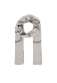 Calvin Klein Szalik LV04D8030G Beżowy. Kolor: szary. Materiał: wełna #1