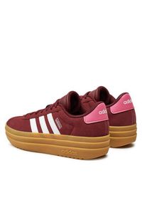 Adidas - adidas Sneakersy VL Court Bold Lifestyle Kids IH4780 Bordowy. Kolor: czerwony #4