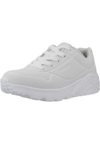 skechers - Tenisówki Skechers Model Uno Lite - Delodox Kolor Biały. Kolor: biały. Materiał: syntetyk, tkanina. Model: Skechers Sport. Sport: turystyka piesza