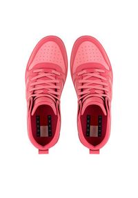 Tommy Jeans Sneakersy Tjw Retro Basket Mc Wl EN0EN02398 Różowy. Kolor: różowy. Materiał: skóra #2