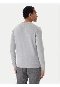 TOMMY HILFIGER - Tommy Hilfiger Sweter Essential Ssnl MW0MW39999 Szary Regular Fit. Kolor: szary. Materiał: bawełna #4