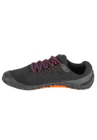 Merrell - Buty do biegania damskie, l Vapor Glove 6. Kolor: czarny. Materiał: guma, syntetyk, tkanina, materiał